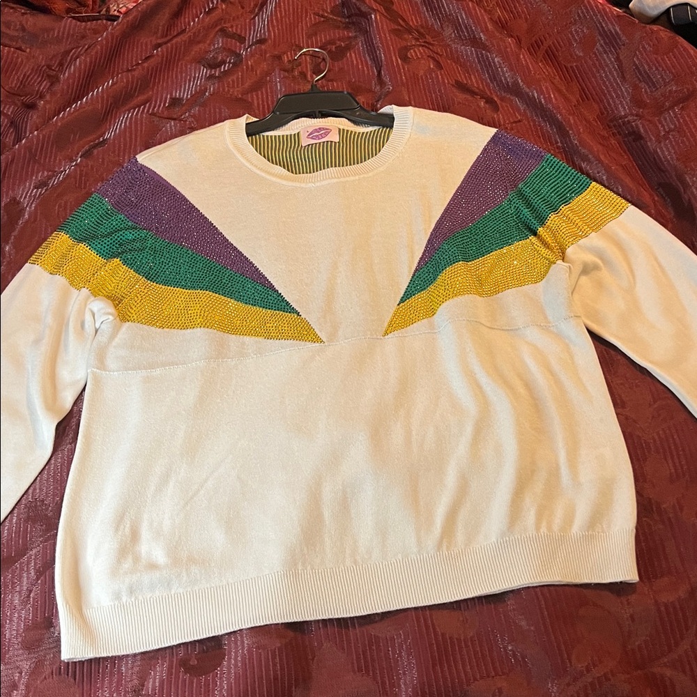 Colorful Striped Sweater